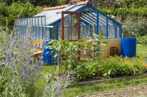 Serre au potager