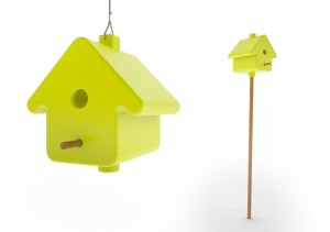Le Nichoir Picto vert, par Birds for Design Le Nichoir Picto vert, par Birds for design