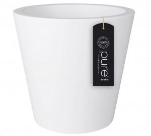 Elho pure straight Ø 50 cm H. 51 cm Blanc pure straight round 80 white 8711904193904.p1