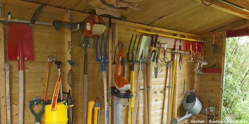 Ranger ses outils jardin pour l'hiver