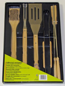 Set d'accessoires pour barbecue - 29,99 €