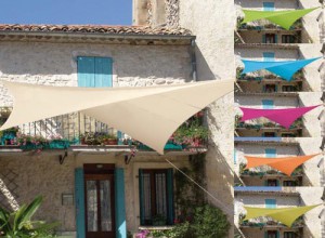 Voile d'ombrage carrée - 5 x 5 m - 149 €