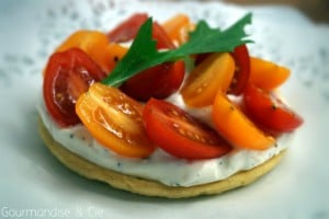 tartelette tomates cerises -été