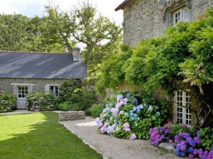 aménager son jardin : style campagne