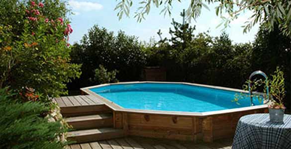 Piscine en bois hors-sol UBBINK