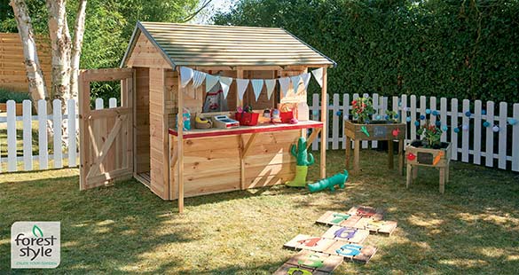 Cabane en bois enfant Forest Style