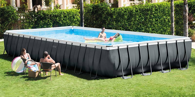 Piscine rectangulaire tubulaire Intex 26374