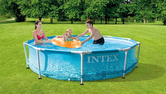 Piscine tubulaire Metal Frame Intex Ocean référence 28205