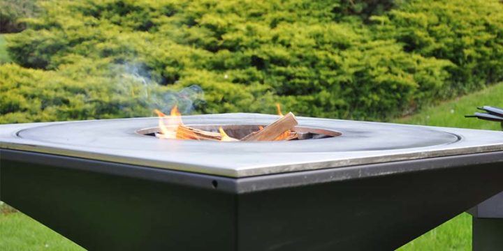 Le brasero barbecue, comme chauffage