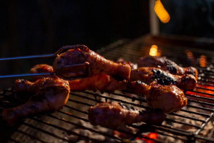 fumage barbecue à gaz