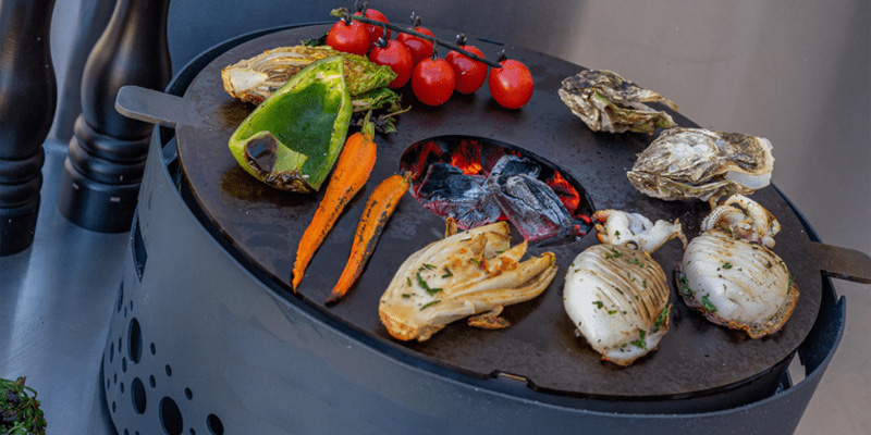 Petit Brasero plancha de table Brasichic Flamino