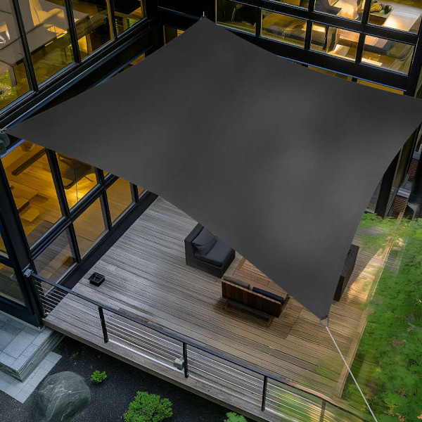 installer voile d'ombrage terrasse