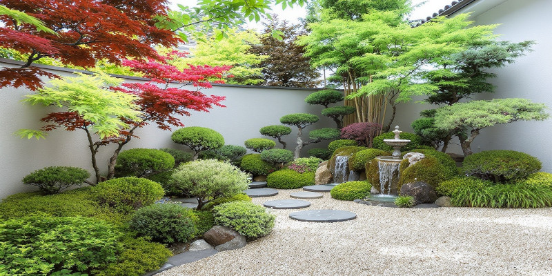 aménager un jardin japonais